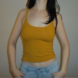 Forever 21 Mustard Camisole Top